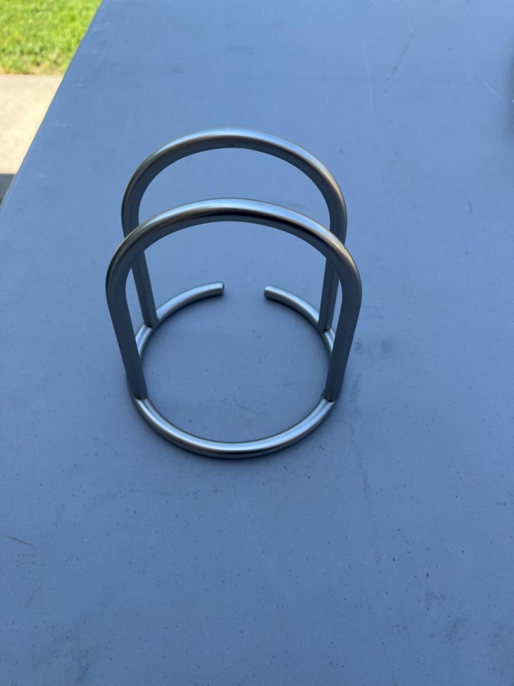 Silver Metal Napkin Holder